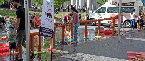 Spielmobil Wasserspiel