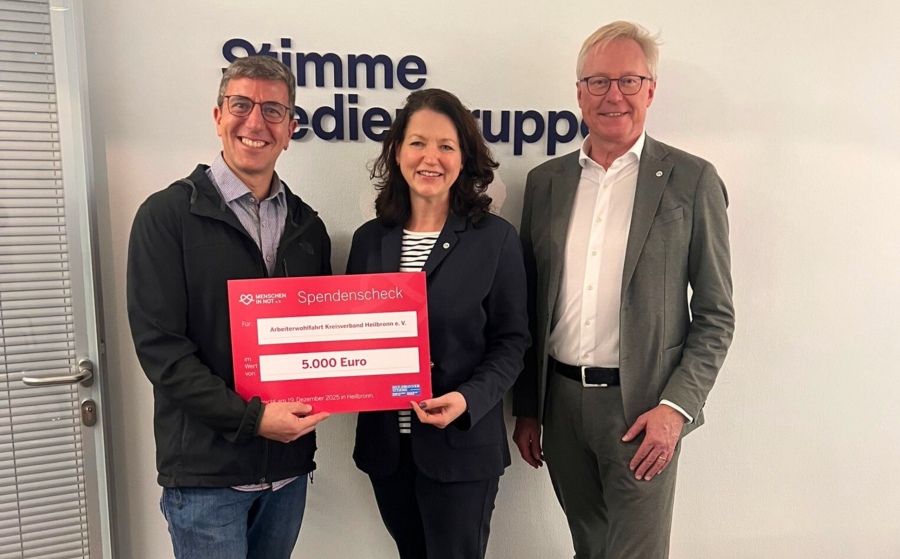 Spende Stimme Mediengruppe